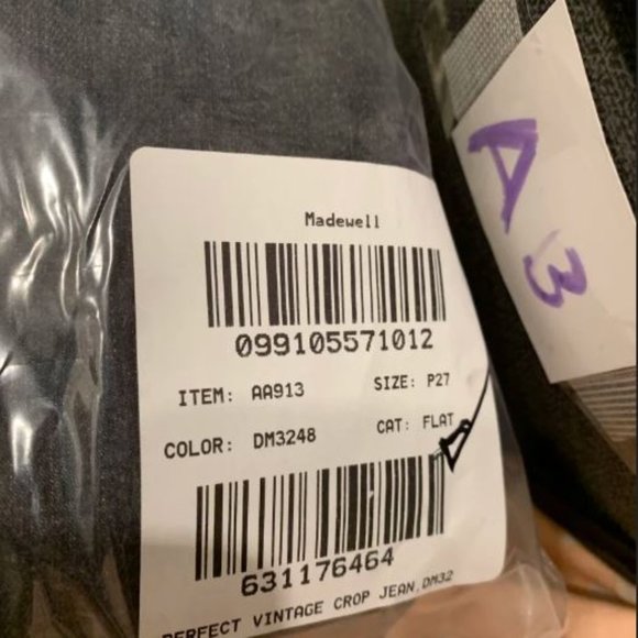 Madewell Perfect Vintage Jean In Sumner Wash P27 - Picture 4 of 4